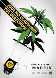 Las Mujeres cannábicas estaremos presentes en la Marcha Mundial por la Marihuana este sábado 7 de Mayo en Madrid. 